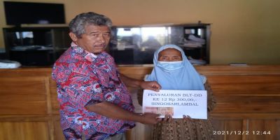 Penyaluran BLT DD Bulan Ke 12 Bulan  dan tambahan 3 bulan BLT-DD 2021