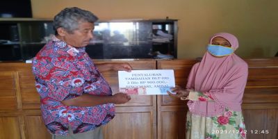 Penyaluran BLT DD Bulan Ke 12 Bulan  dan tambahan 3 bulan BLT-DD 2021