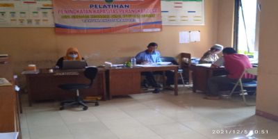 Pelatihan peningkatan kapasitas Perangkat Desa th 2021