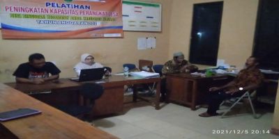 Pelatihan peningkatan kapasitas Perangkat Desa th 2021