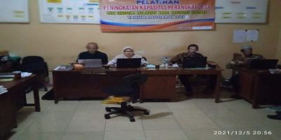 Pelatihan peningkatan kapasitas Perangkat Desa th 2021