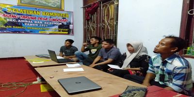 Pelatihan Computer pertemuan  yang ke tiga