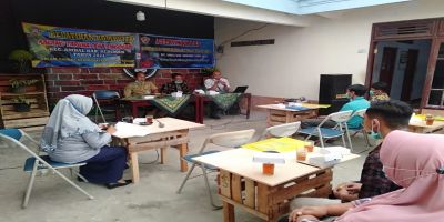 Pembukan dan pelatihan computer dan las Tahun 2021