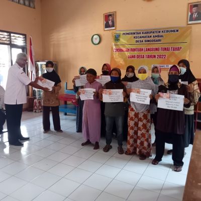 PENYALURAN BLT DD TAHAP DUA BULAN MEI 2022