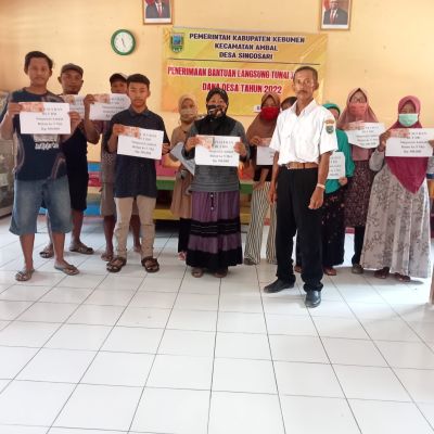 PENYALURAN BLT DD TAHAP DUA BULAN MEI 2022