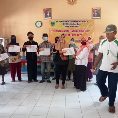 PENYALURAN BLT DD TAHAP DUA BULAN MEI 2022