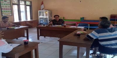 Rapat  Pemdes Dan BPD Persiapan  Pembahasan Perdes Tentang Persiapan Penjaringan / Pengisian Perangkat Desa 