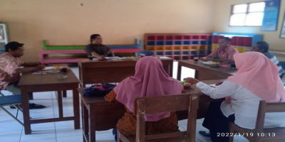 Rapat  Pemdes Dan BPD Persiapan  Pembahasan Perdes Tentang Persiapan Penjaringan / Pengisian Perangkat Desa 