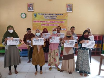 penyaluran BLT DD Bukan April th 2022