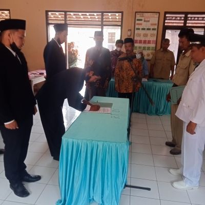Pelantikan perangkat Desa singosari th 2022